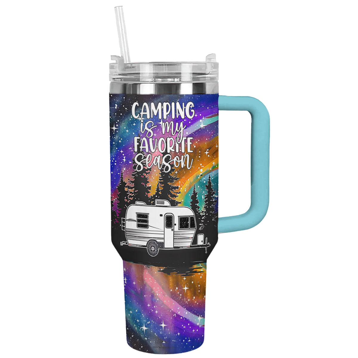 Shineful Tumbler Camping Is My Favorite Season
