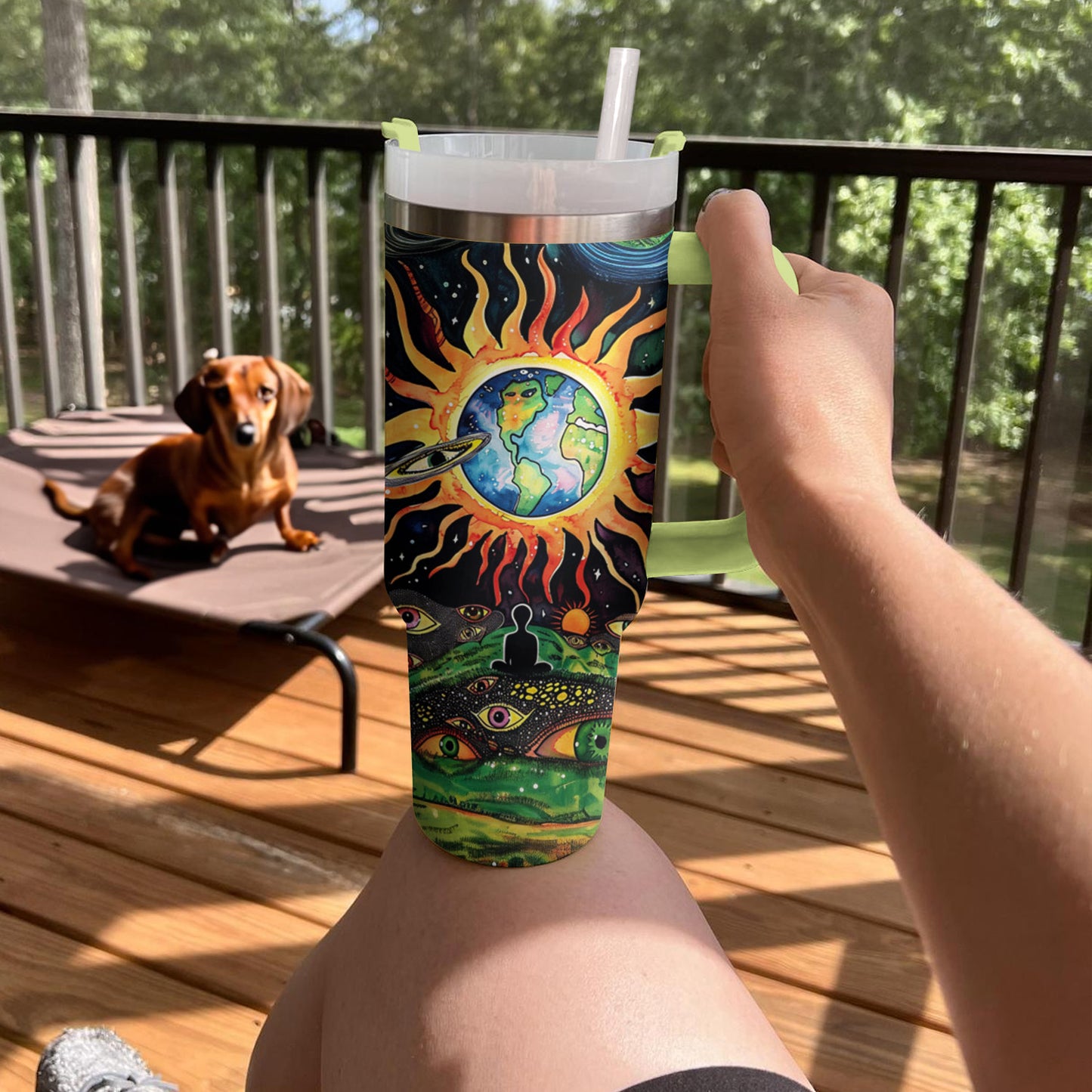 Shineful Tumbler Cosmic Meditation