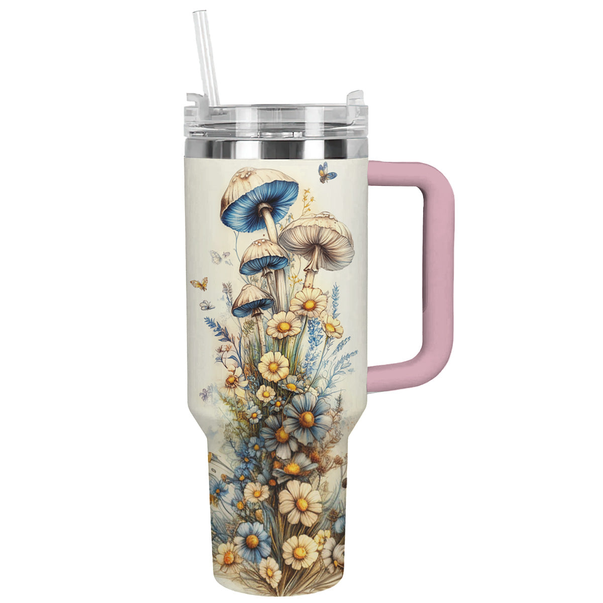 Shineful Tumbler Mushroom Meadow Hippie