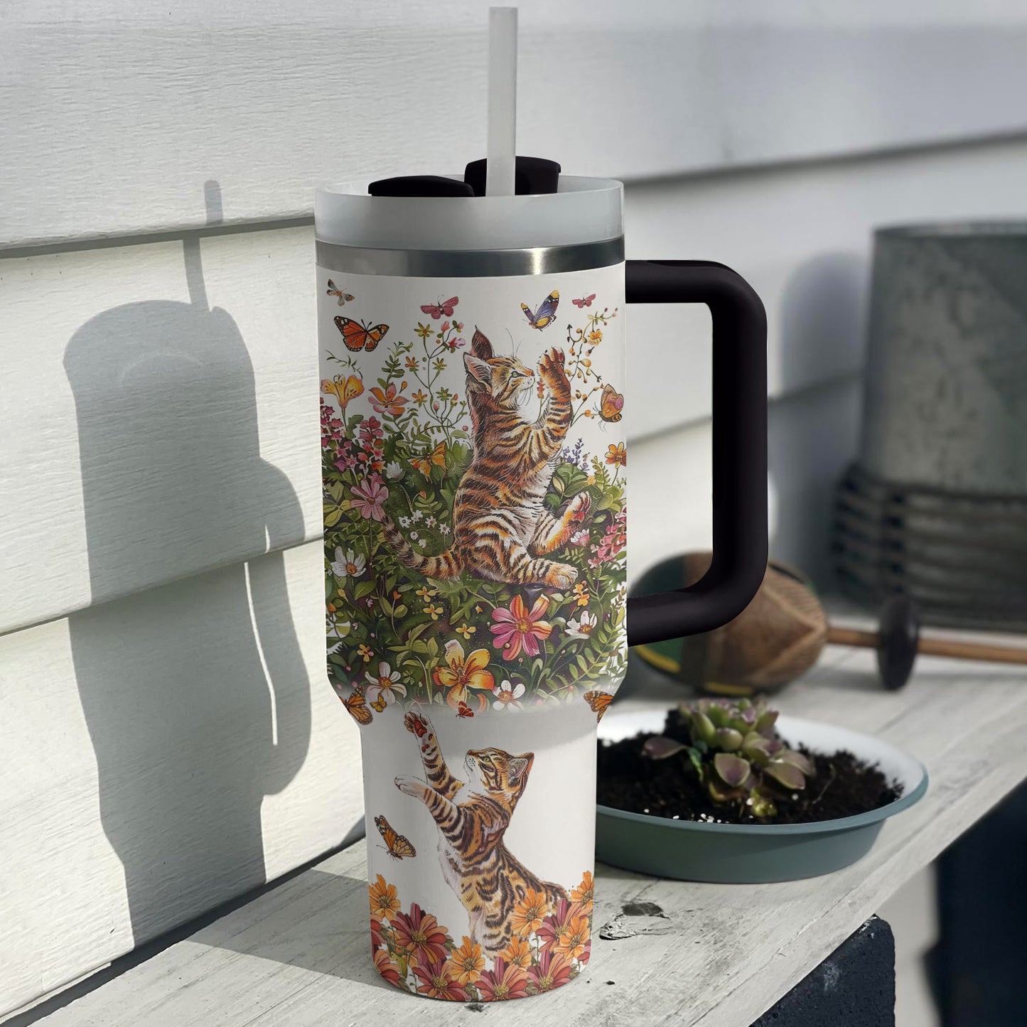 Shineful Tumbler A Little World Of Tappy Cats