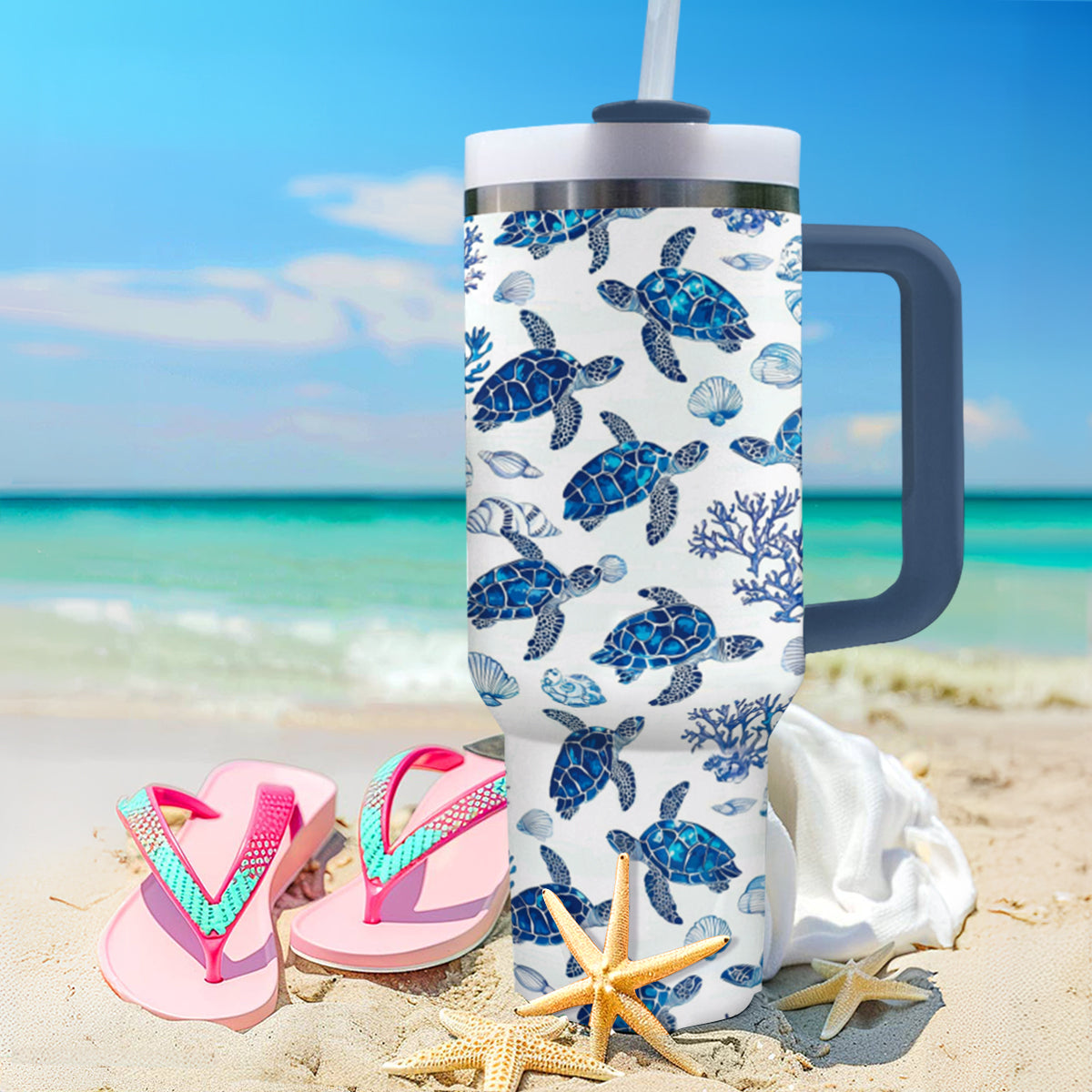 Shineful Tumbler Ocean Flow