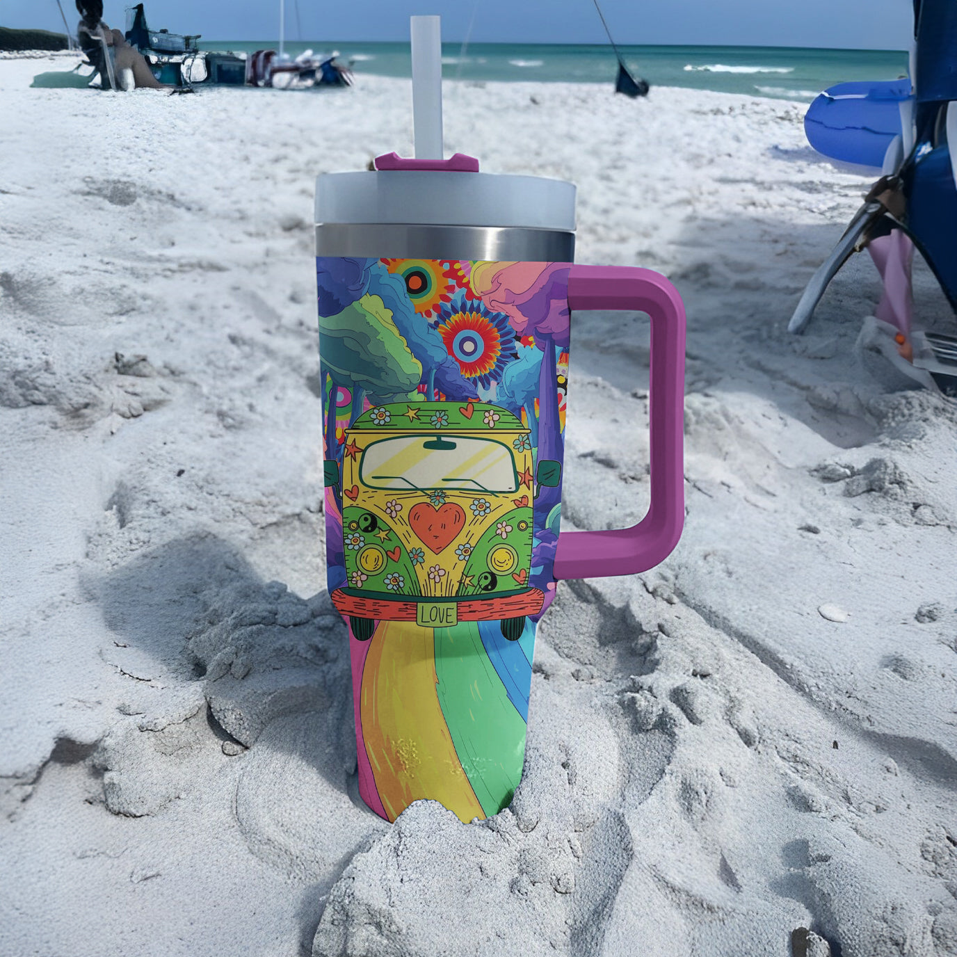 Shineful Tumbler Groovy Travels
