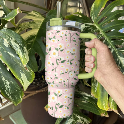 Shineful Tumbler Personalized Daisy Delight For Mom