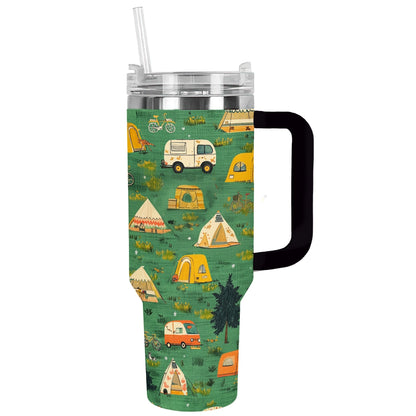 Shineful Tumbler Camper's Joy