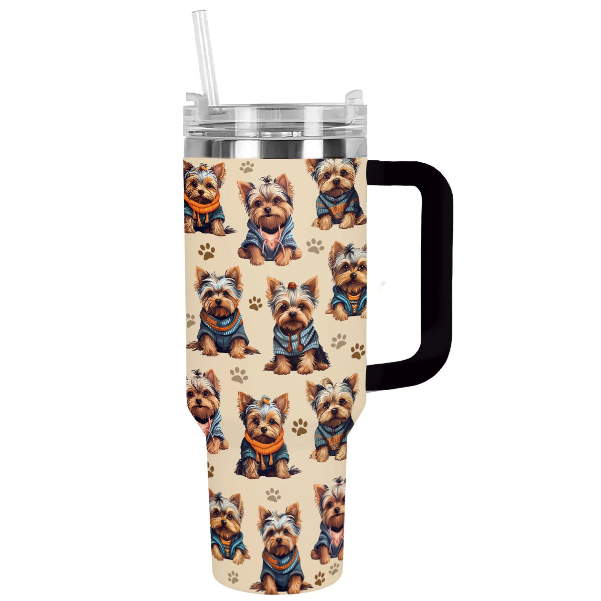Shineful Tumbler Cute Yorkie Puppy