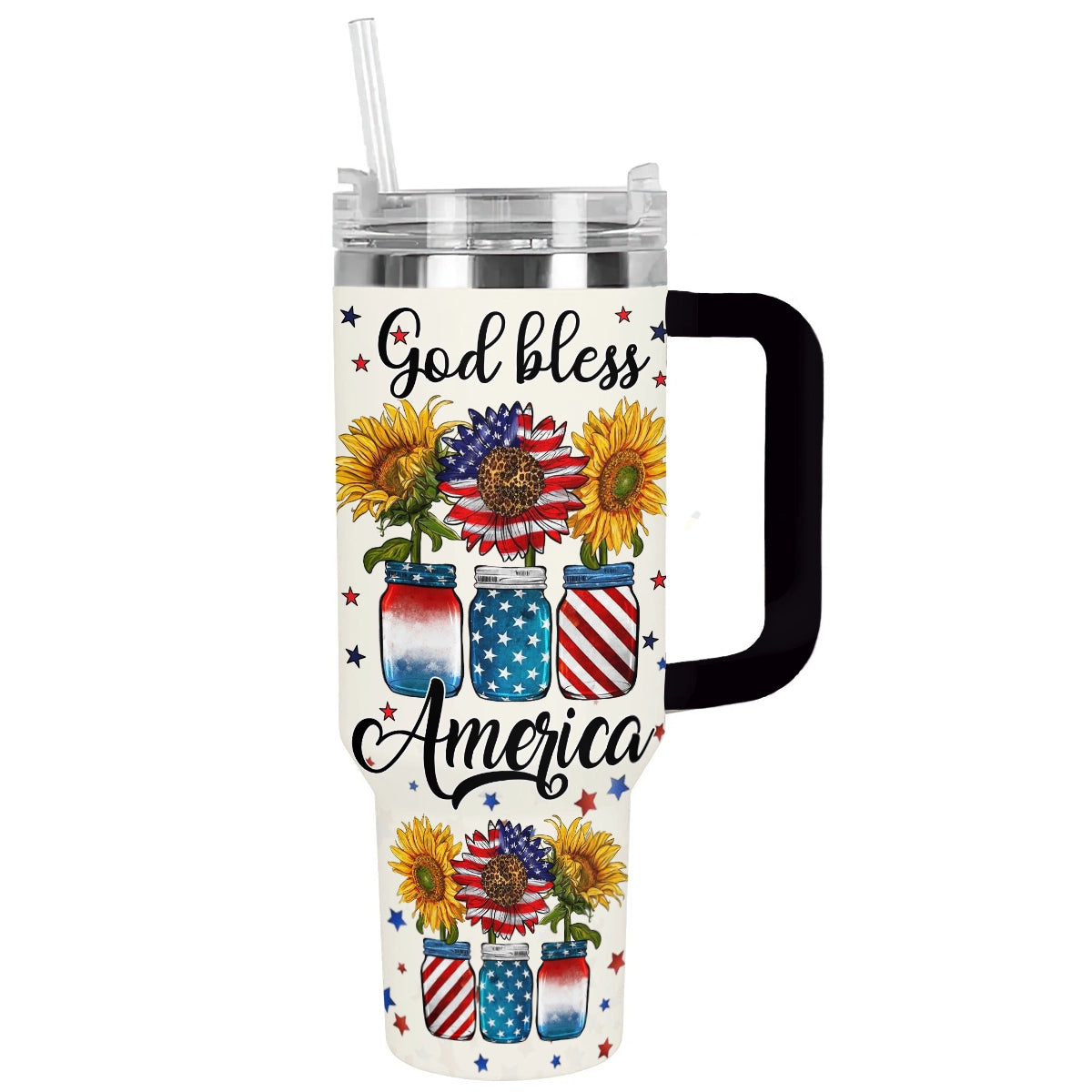 Shineful Tumbler America Sunflower