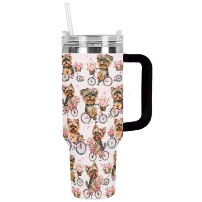 Shineful Tumbler Cute Yorkie