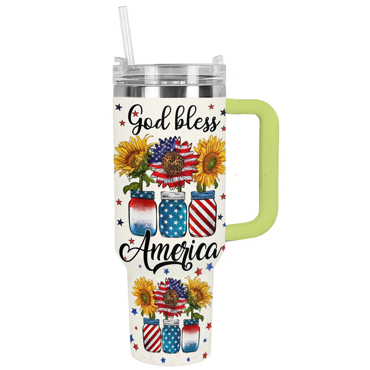 Shineful Tumbler America Sunflower