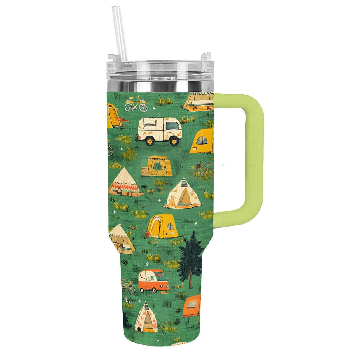 Shineful Tumbler Camper's Joy
