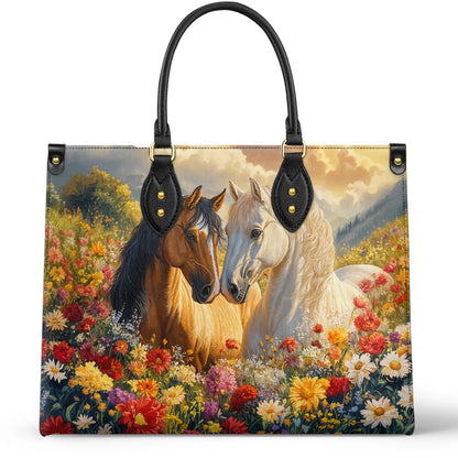 Shineful Leather Bag Blossoming Love