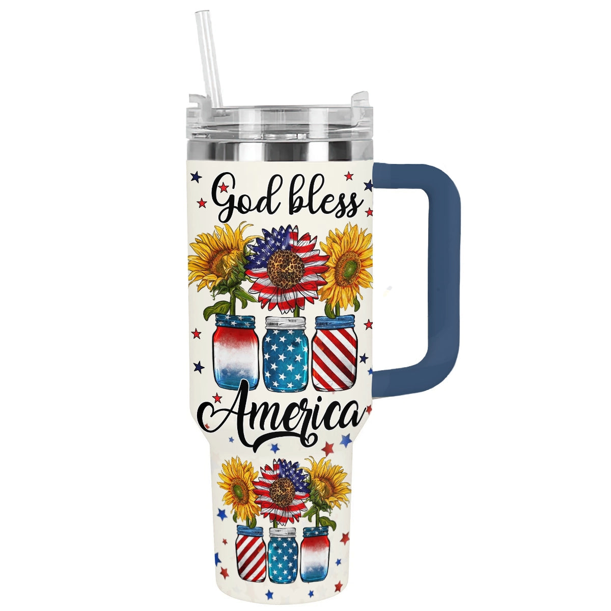 Shineful Tumbler America Sunflower