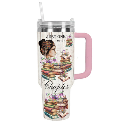 Shineful Tumbler Just One More Chapter