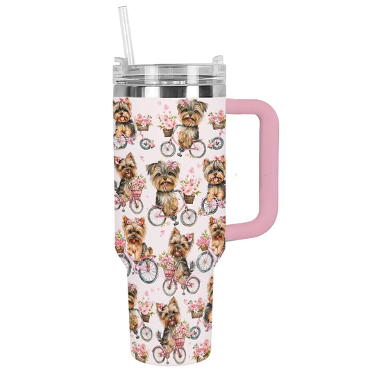 Shineful Tumbler Cute Yorkie