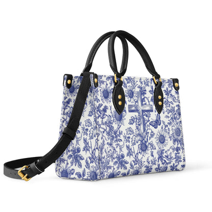 Shineful Leather Bag Sunflower & Cross Blessing