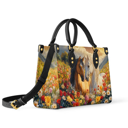 Shineful Leather Bag Blossoming Love