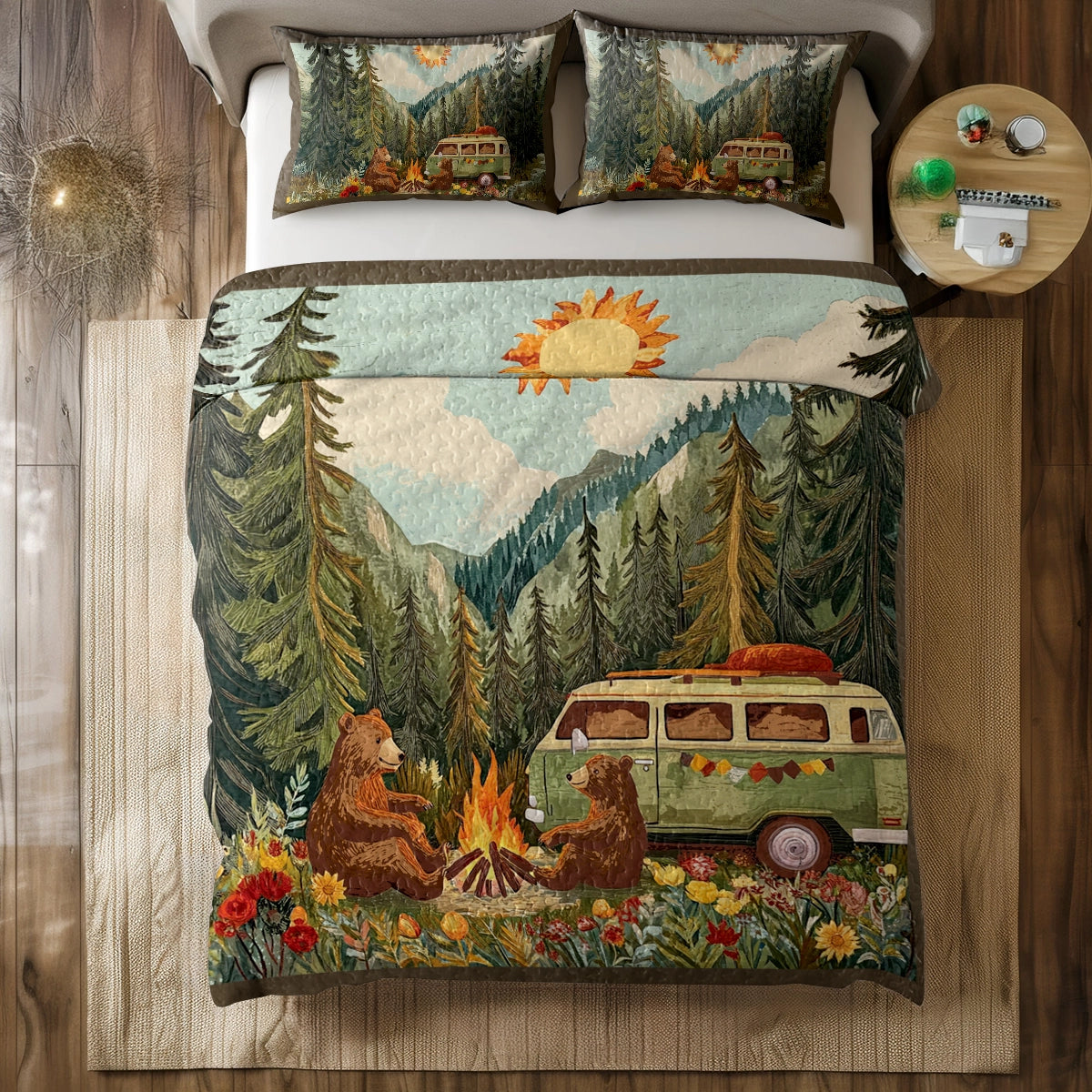 Shineful All Season Quilt 3-Piece Set - Bear Necessities Camping