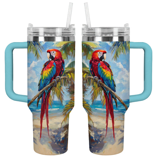 Shineful Tumbler Parrot Tropical Breeze Tumbler