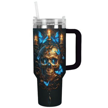 Shineful Tumbler Ethereal Skull Symphony