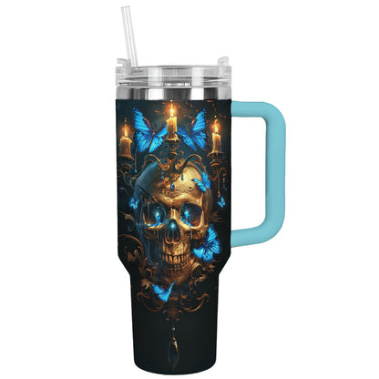Shineful Tumbler Ethereal Skull Symphony
