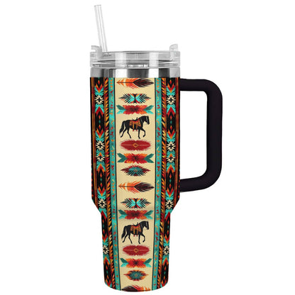 Shineful Tumbler Proud Native American