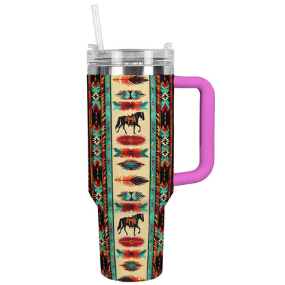 Shineful Tumbler Proud Native American