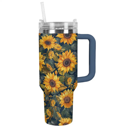 Shineful Tumbler Brilliant Sunflowers