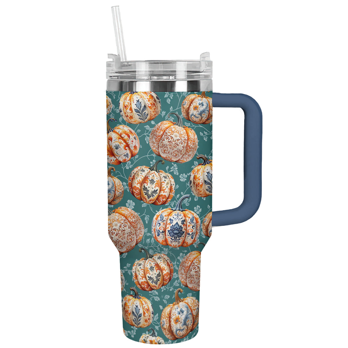 Shineful Tumbler Elegant Pumpkins