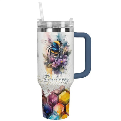 Shineful Tumbler Bee Happy