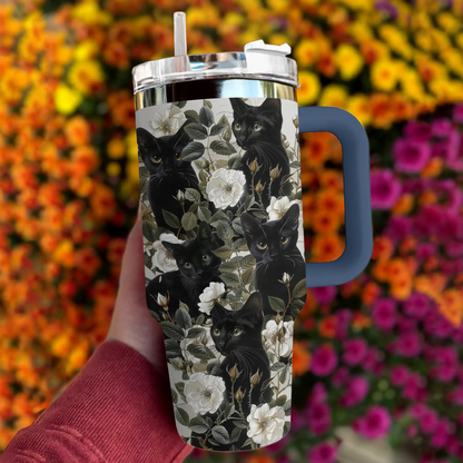 Shineful Tumbler Magnificent Black Cats