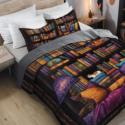 Shineful All Season Quilt 3-Piece Set - Reading Lover's Paradise