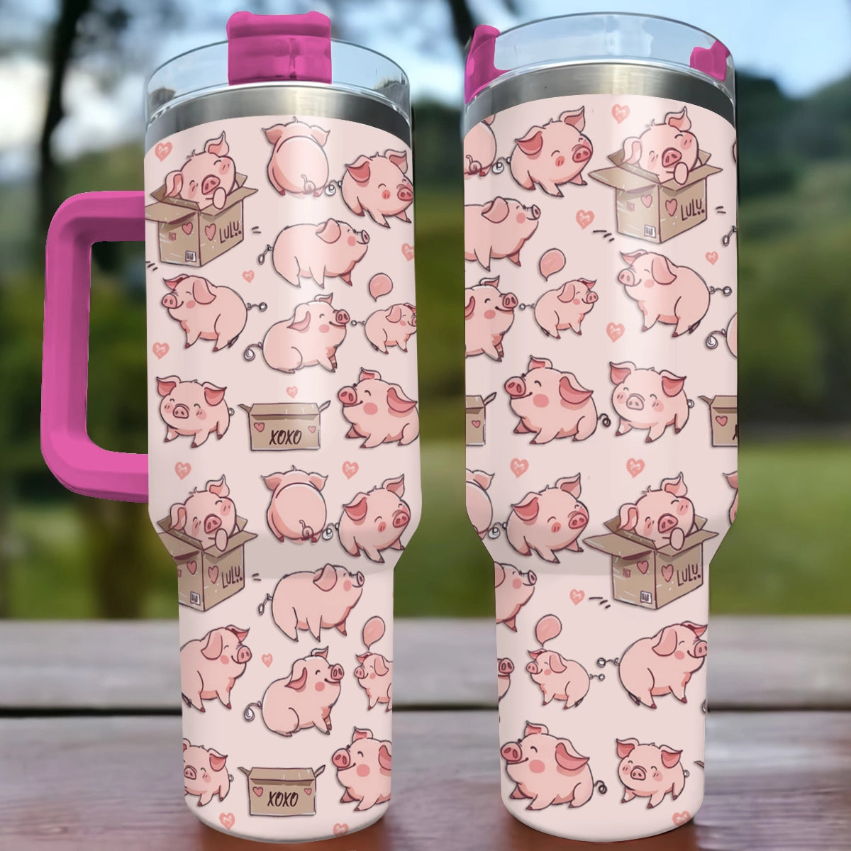 Shineful Tumbler Pig So Cute