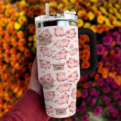 Shineful Tumbler Pig So Cute