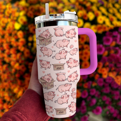 Shineful Tumbler Pig So Cute