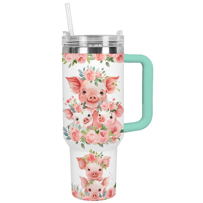 Shineful Tumbler Piglet Paradise