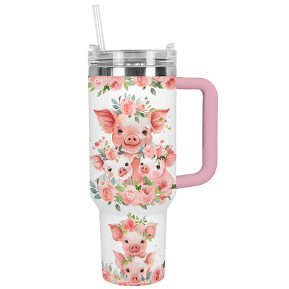 Shineful Tumbler Piglet Paradise