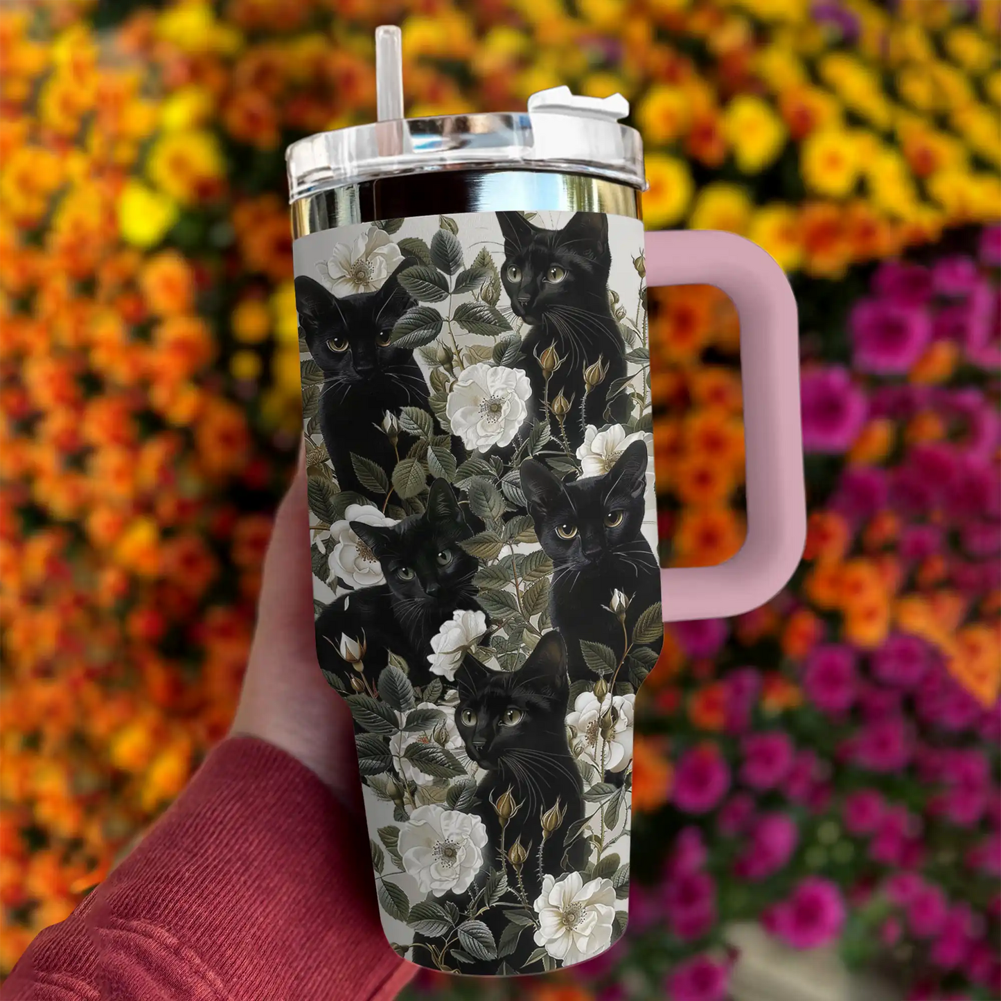 Shineful Tumbler Magnificent Black Cats