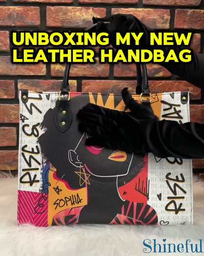 Shineful Leather Bag Cat Playful Paws