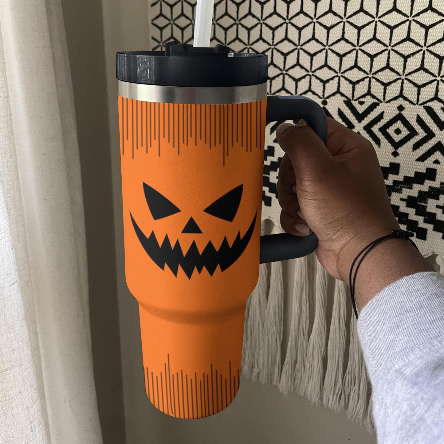Shineful Tumbler Halloween Pumpkin