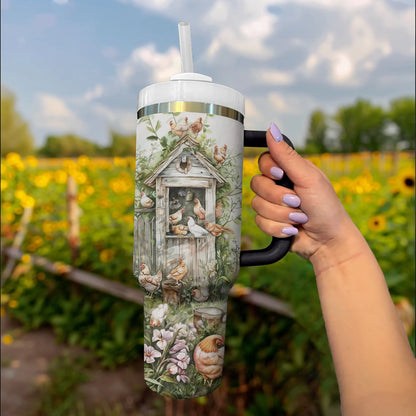 Shineful Tumbler Country Chicken Coop