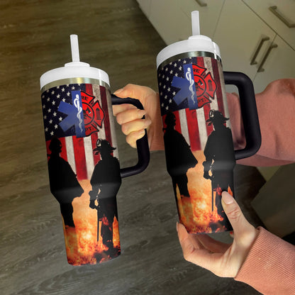 Shineful Tumbler Firefighter RESCUE & REPLENISH