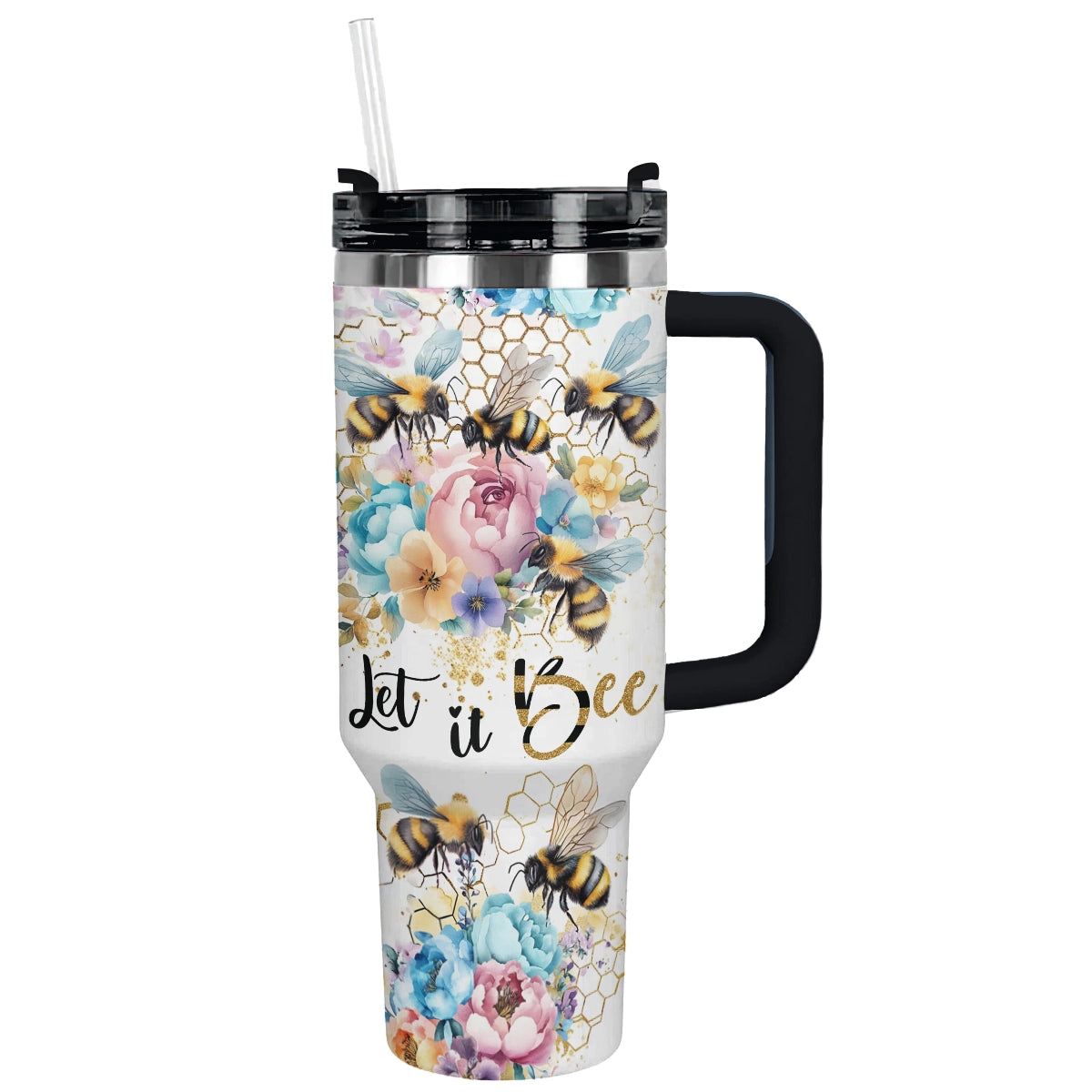 Shineful Tumbler "Let It Bee"