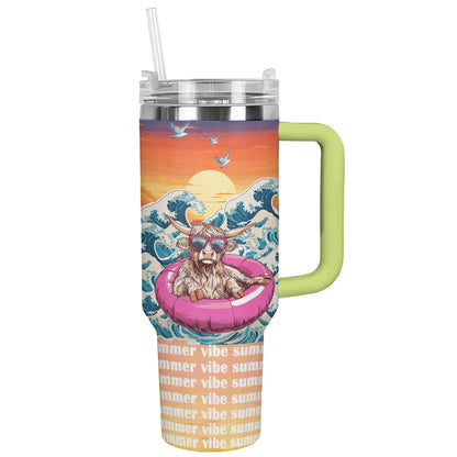 Shineful Tumbler Happy Cow Summer Holiday