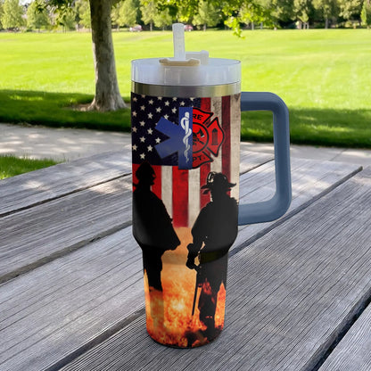 Shineful Tumbler Firefighter RESCUE & REPLENISH