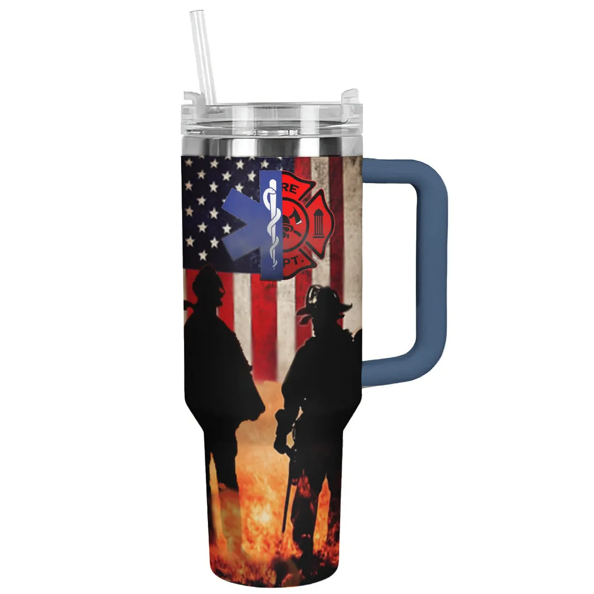 Shineful Tumbler Firefighter RESCUE & REPLENISH