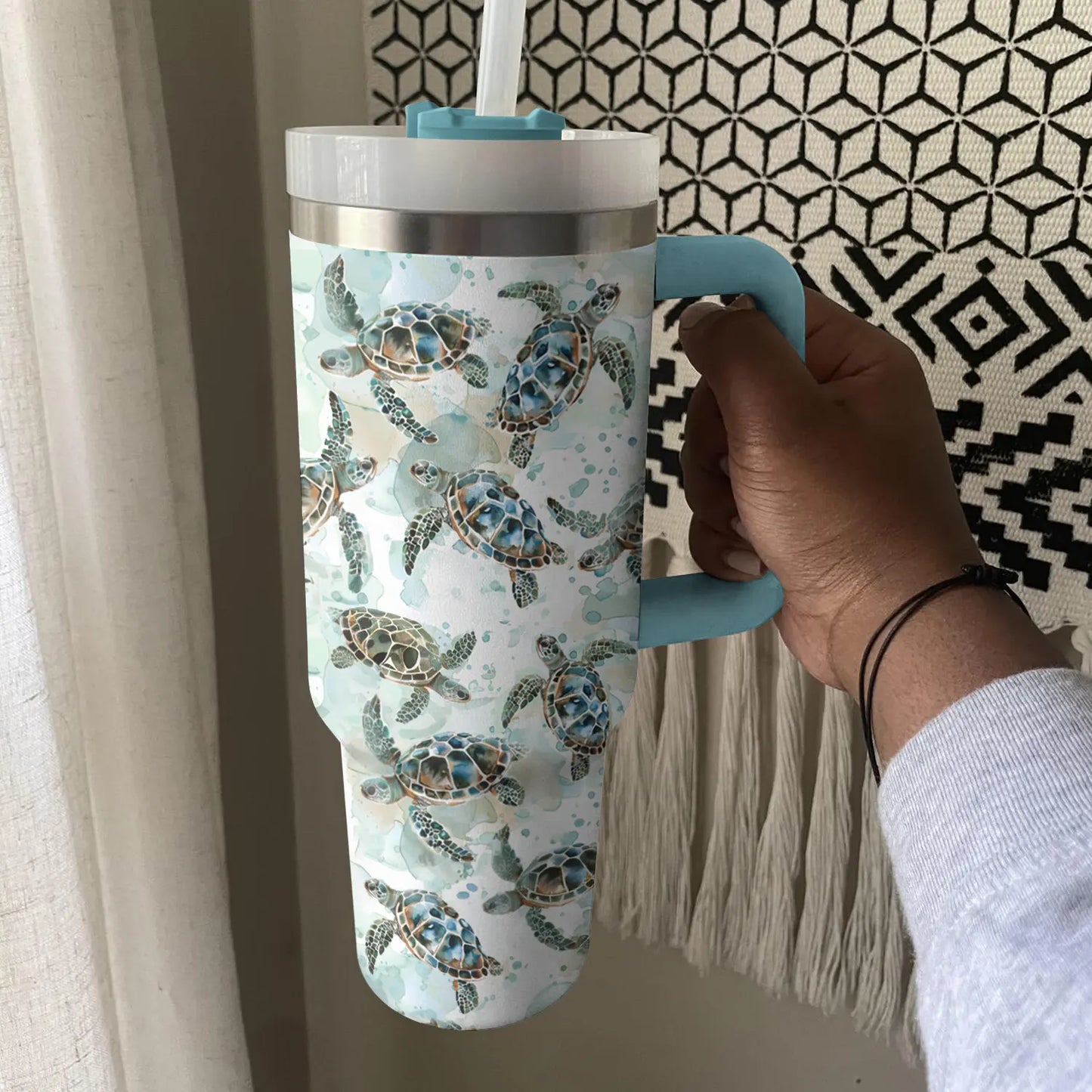 Shineful Tumbler Serene Sea Turtle