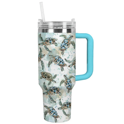 Shineful Tumbler Serene Sea Turtle