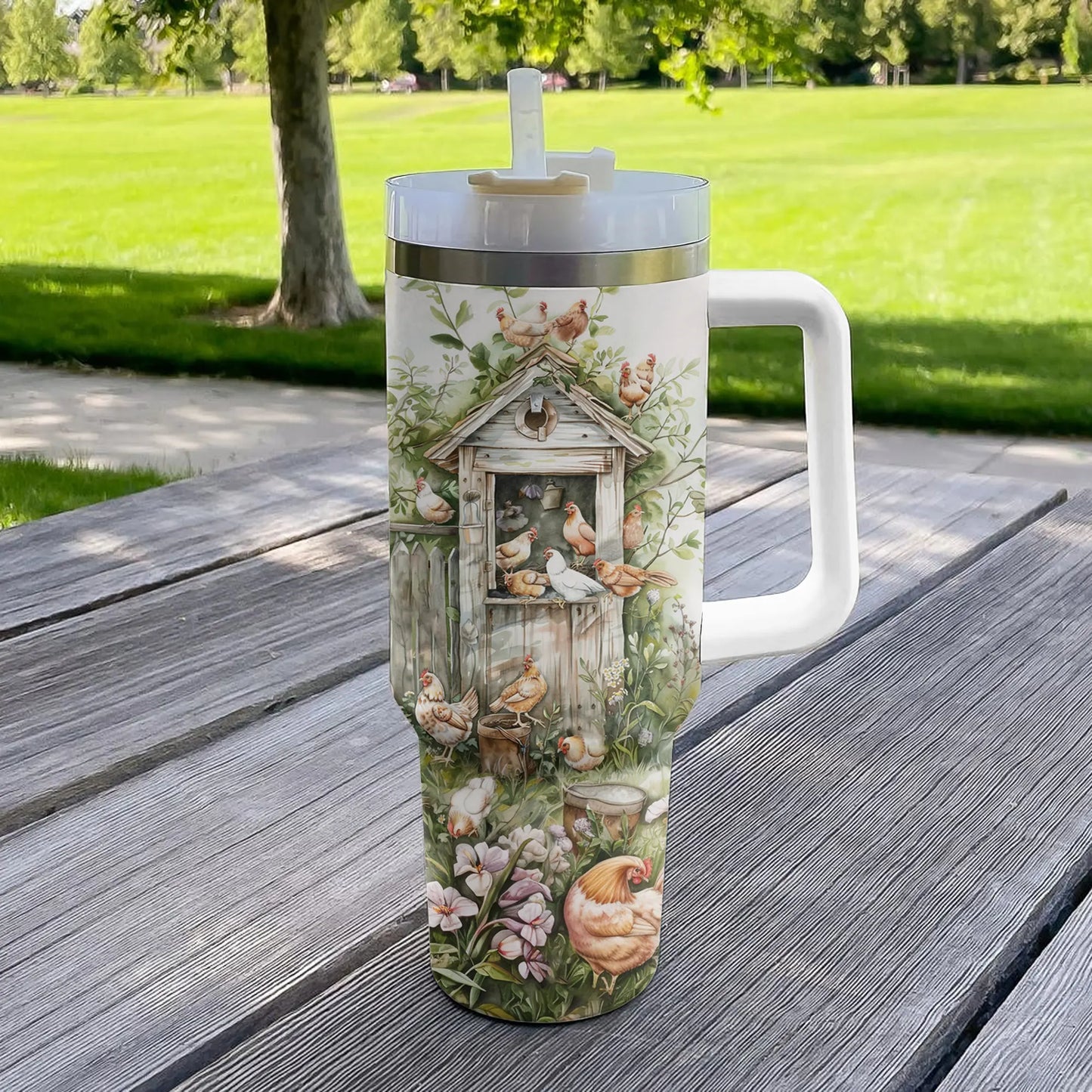 Shineful Tumbler Country Chicken Coop