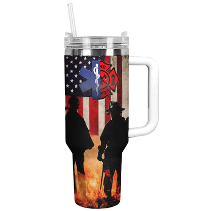 Shineful Tumbler Firefighter RESCUE & REPLENISH