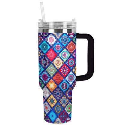 Shineful Tumbler Quilting Harmony Splash