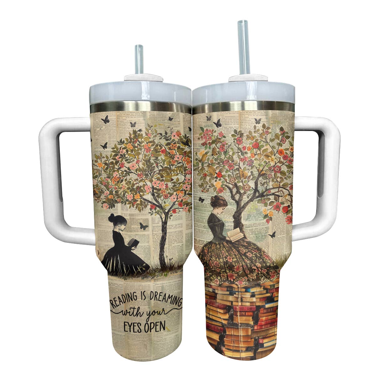 Shineful Tumbler Reading Is Dreaming With Your Eyes Open